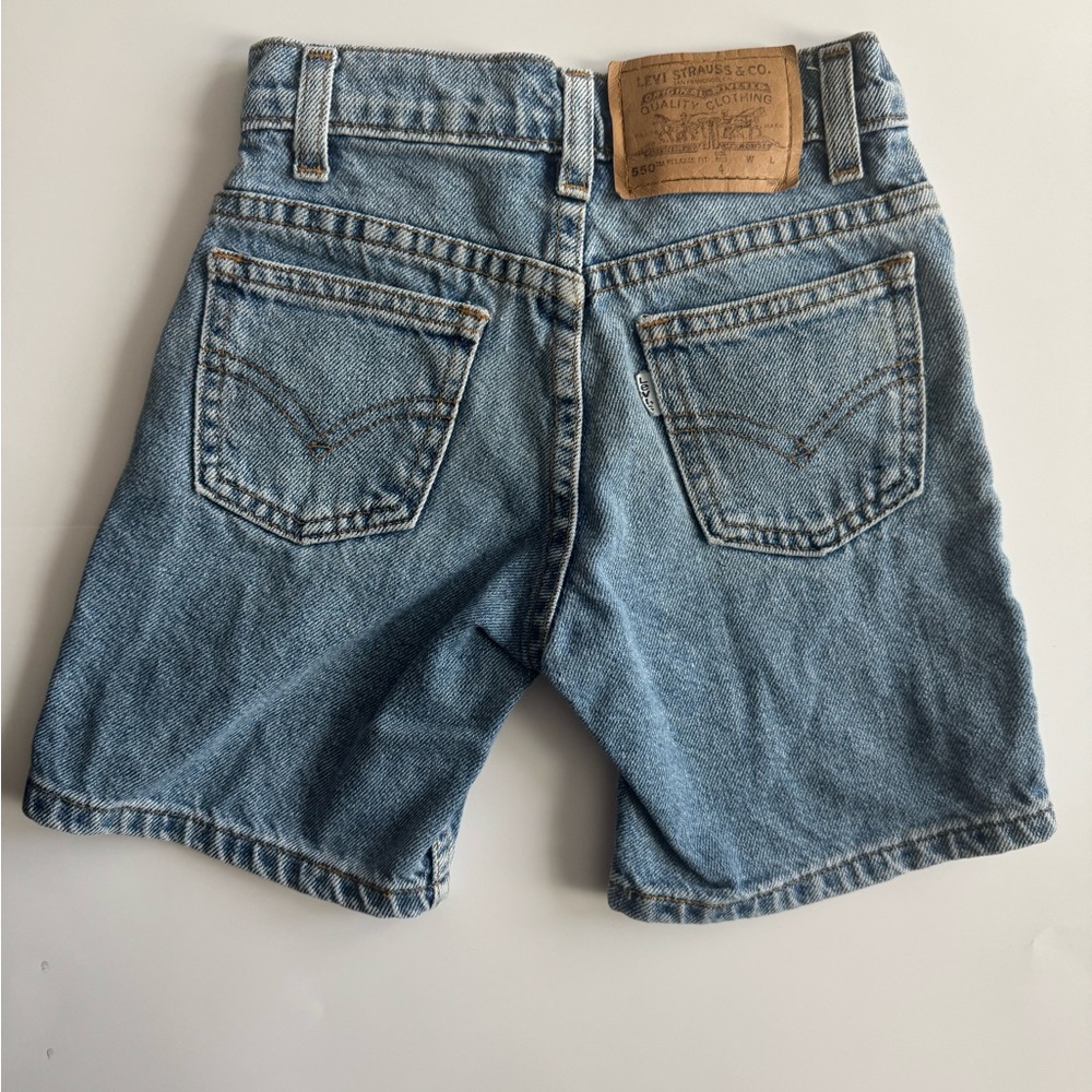 Vtg 1990s Kids Little Levi's Denim | White Tab | 550 Relaxed Fit 4